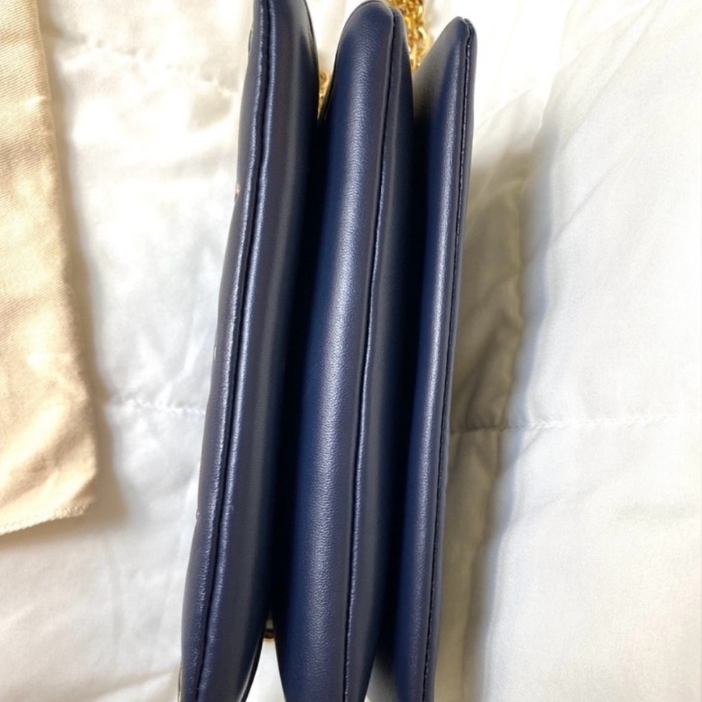 Louis Vuitton Multicolor Lambskin Embossed Monogram LV Garden l Coussin Navy - Picture 9 of 17